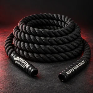 Battle Rope — Three-quarter view (AI demo concept)