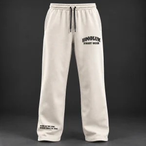 Beyond Ring Lounge Pants — Bone / Graphite — Front view (AI demo concept)