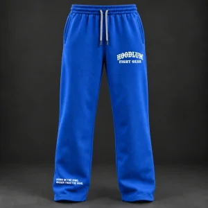 Beyond Ring Lounge Pants — Cobalt / Steel — Front view (AI demo concept)