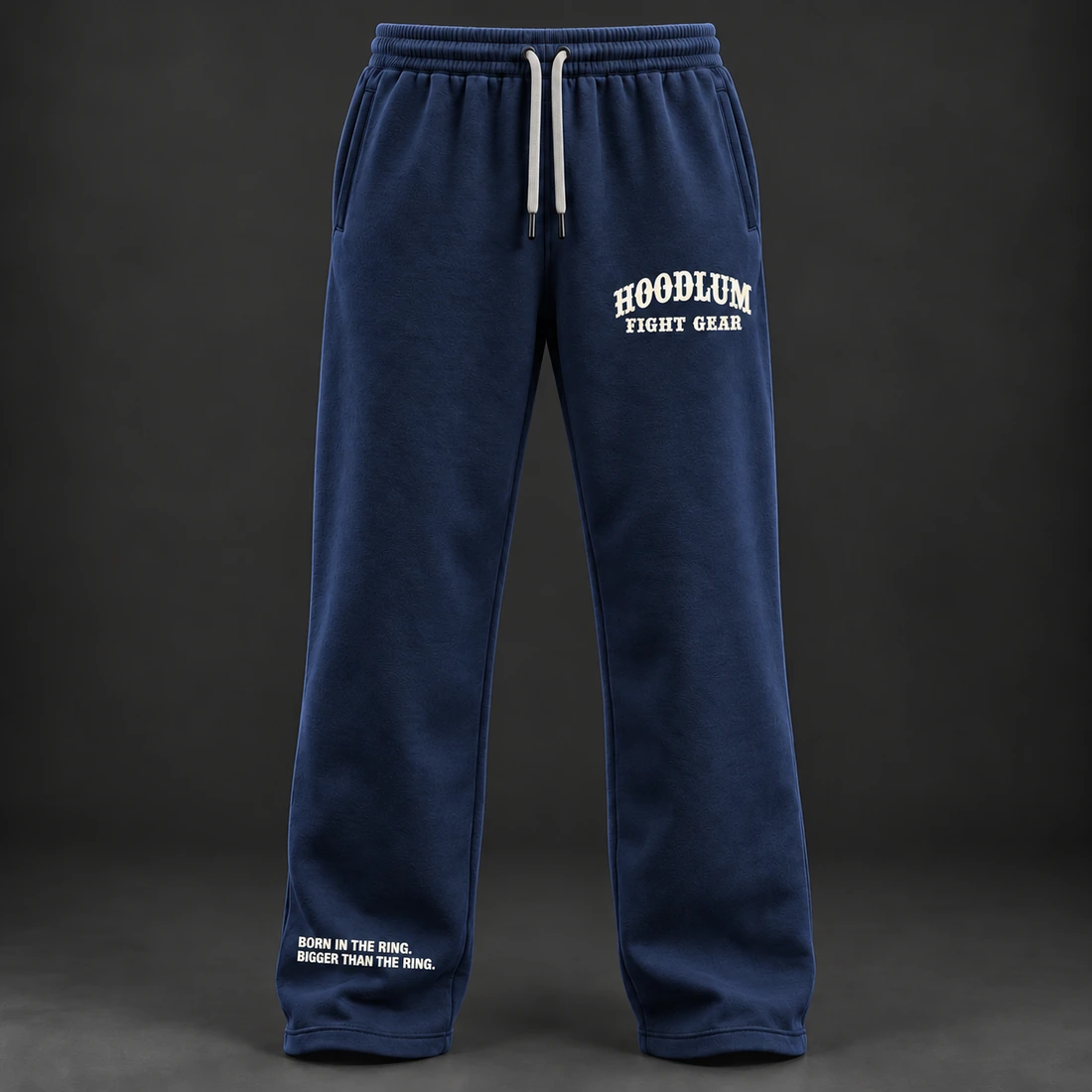 Beyond Ring Lounge Pants — Midnight / Ice — Front view (AI demo concept)
