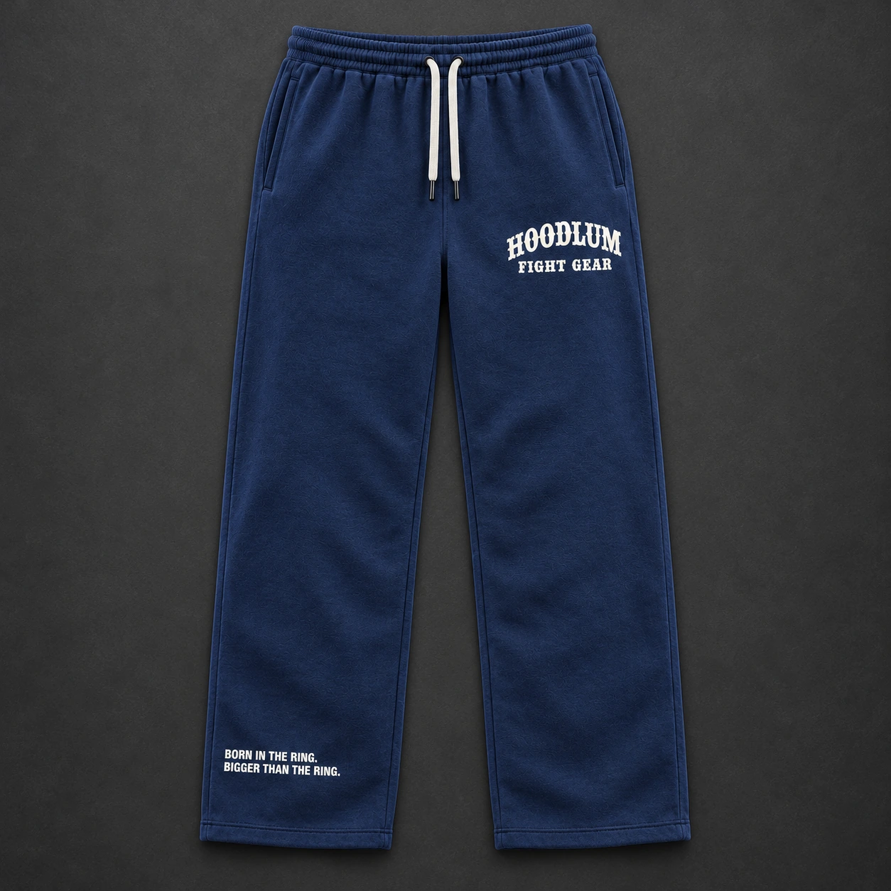Beyond Ring Lounge Pants — Midnight / Ice — Flat-lay view (AI demo concept)