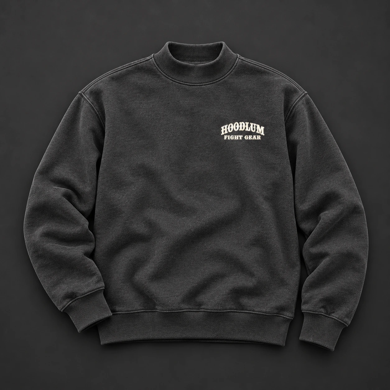 Beyond Ring Mockneck — Flat-lay view (AI demo concept)