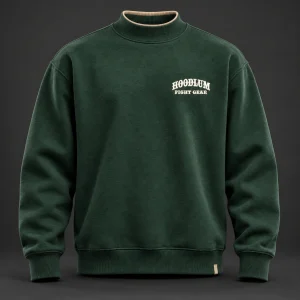 Beyond Ring Mockneck — Forest / Sand — Front view (AI demo concept)