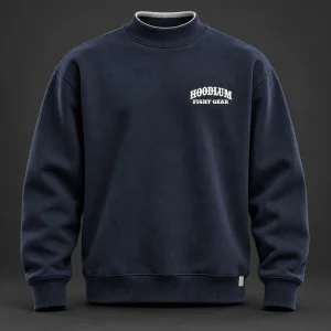 Beyond Ring Mockneck — Midnight / Ice — Front view (AI demo concept)