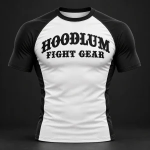 Beyond Ring Panel Rash Guard — Front view (AI demo concept)