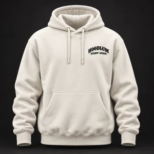 Beyond the Ring Hoodie — Front view (AI demo concept)