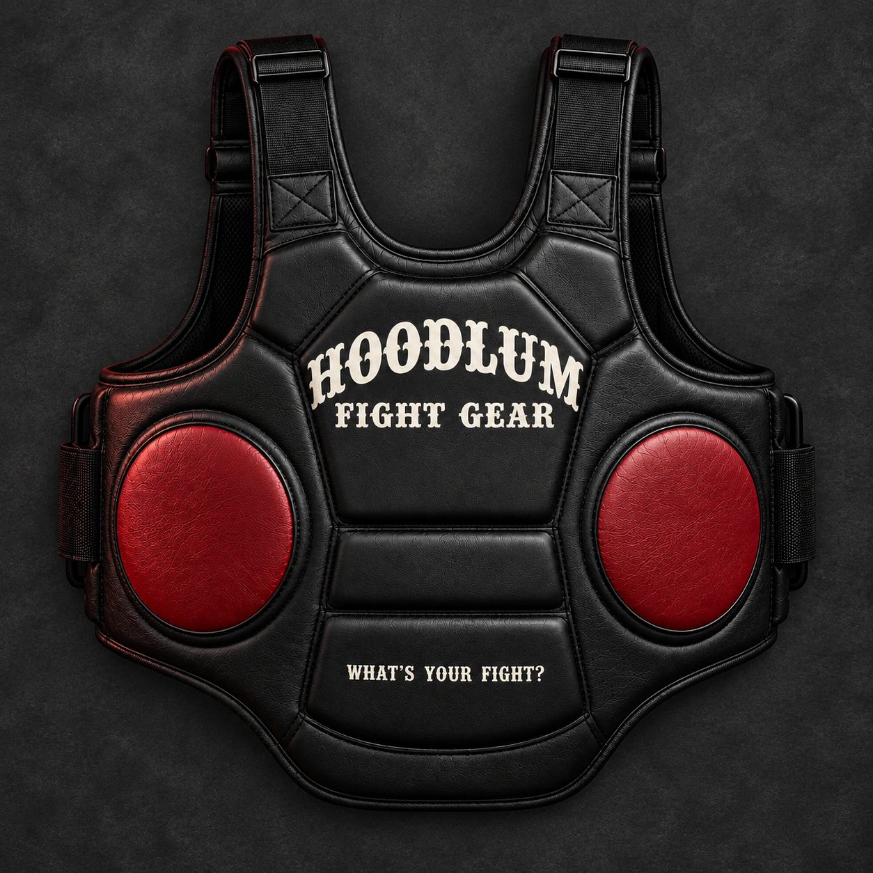 Body Protector — Top view (AI demo concept)