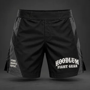 Cage Panel Shorts — Front view (AI demo concept)