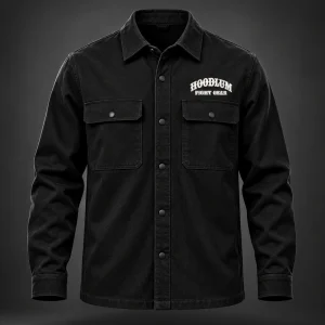 Corner Crew Overshirt — Front view (AI demo concept)