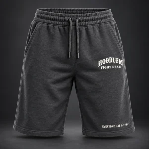 Everyday Jersey Shorts — Front view (AI demo concept)