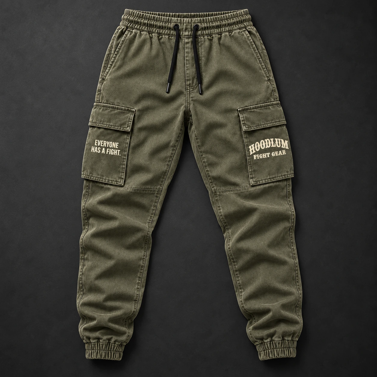 Everyday Utility Joggers — Flat-lay view (AI demo concept)