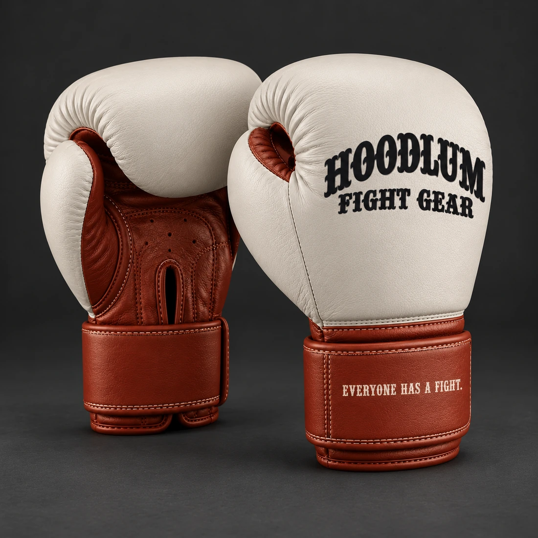 Ghost Training Gloves — Stone / Rust — Opposite-side view (AI demo concept)