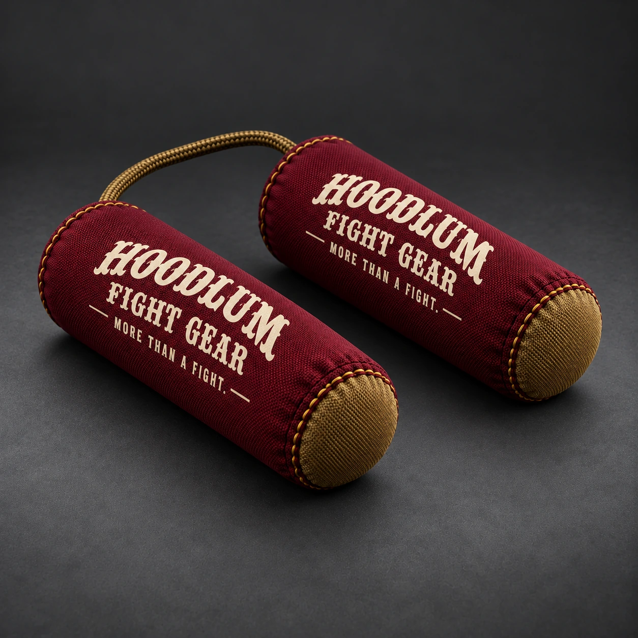 Glove Drying Inserts — Oxblood / Brass — Opposite-side view (AI demo concept)