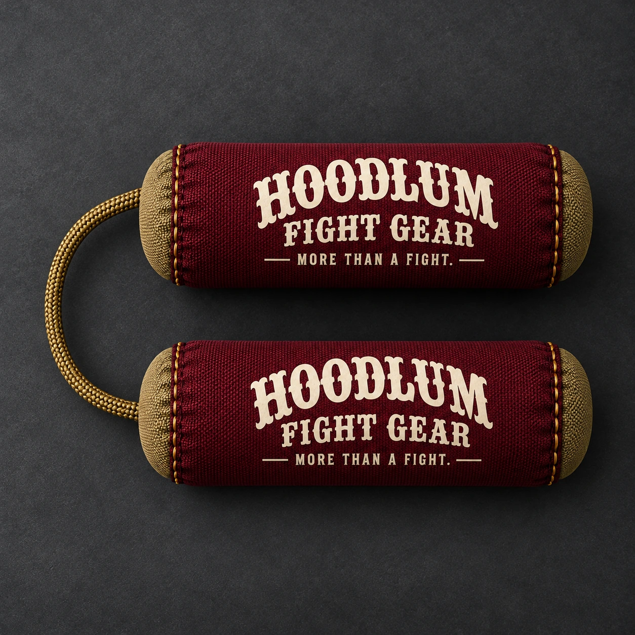 Glove Drying Inserts — Oxblood / Brass — Top view (AI demo concept)