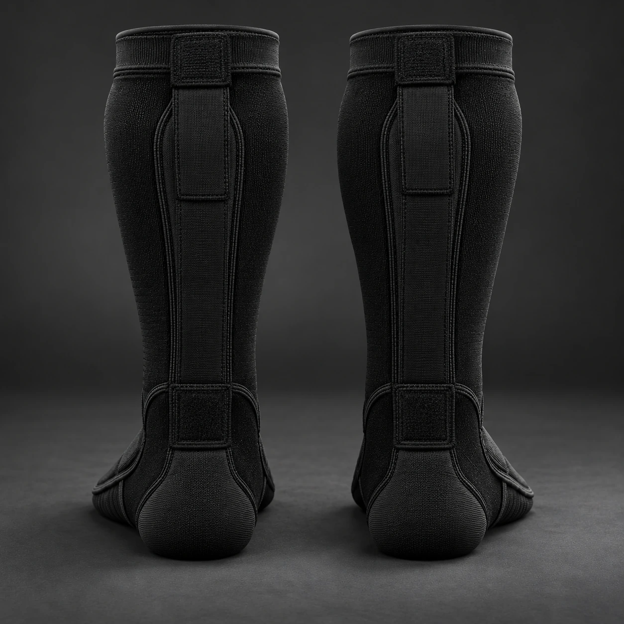 Grappling Shin Sleeves — Rear view (AI demo concept)