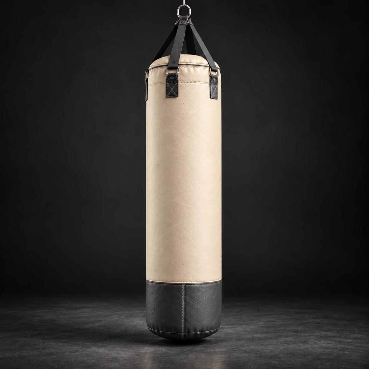 Heavy Bag — Bone / Graphite — Rear view (AI demo concept)