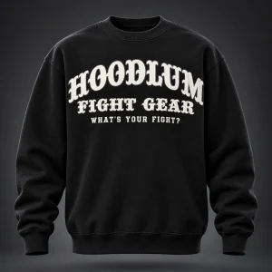 Identity Crewneck Sweatshirt — Front view (AI demo concept)