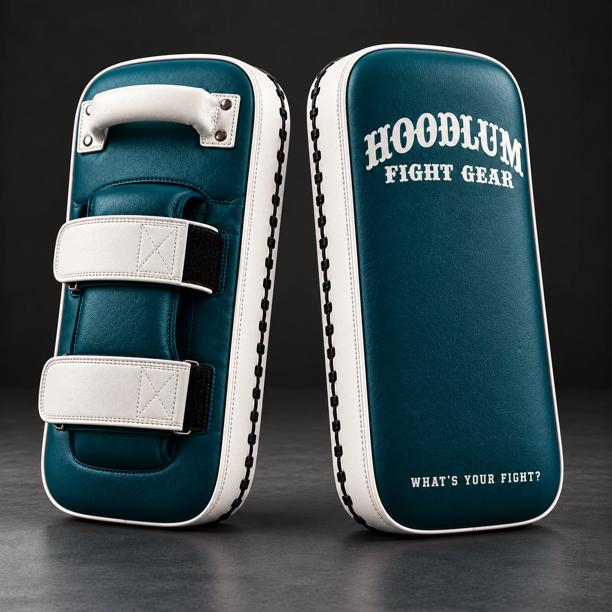 Long Thai Pads — Petrol / Chalk — Opposite-side view (AI demo concept)