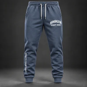 Onyx Identity Joggers — Slate / Glacier — Front view (AI demo concept)