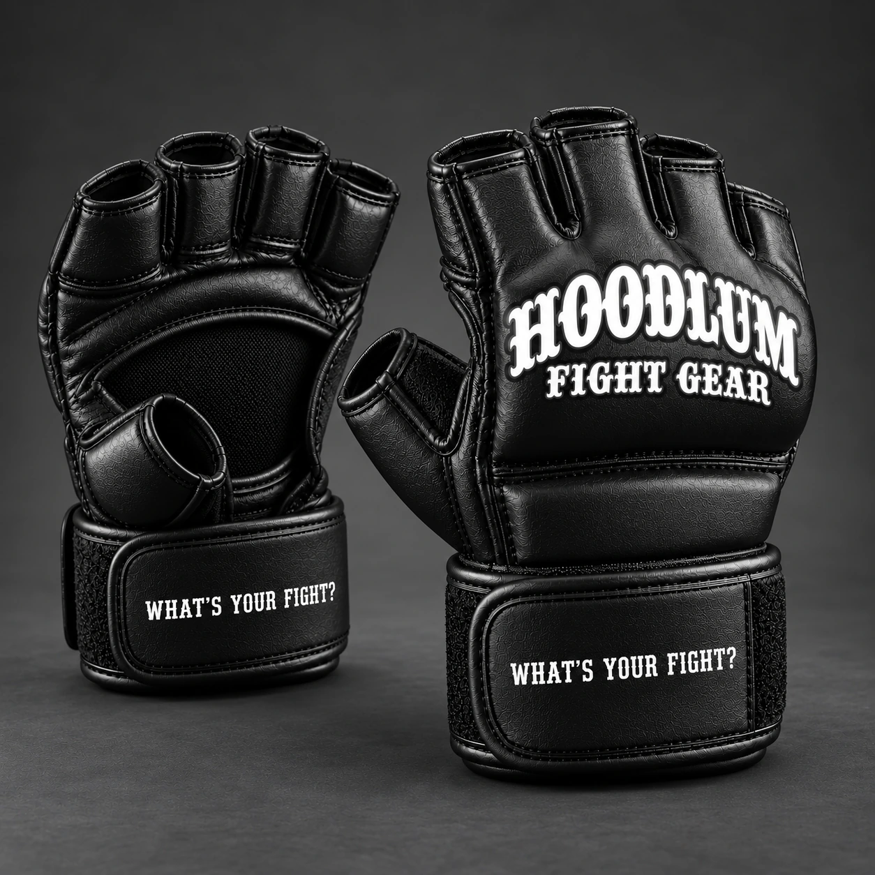 Onyx MMA Gloves — Opposite-side view (AI demo concept)