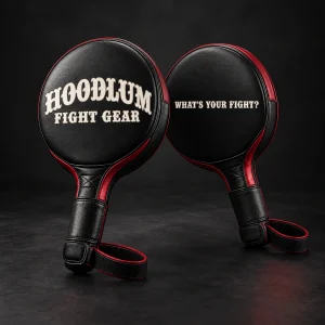 Punch Paddles — Three-quarter view (AI demo concept)