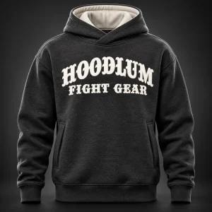 Quiet Strength Funnel Hoodie — Front view (AI demo concept)