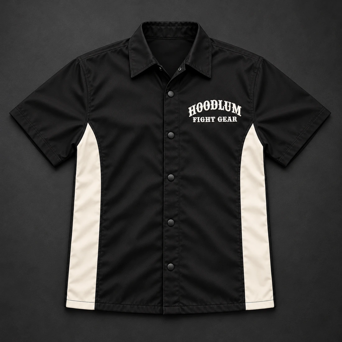 Ring Legacy Coach Shirt — Flat-lay view (AI demo concept)