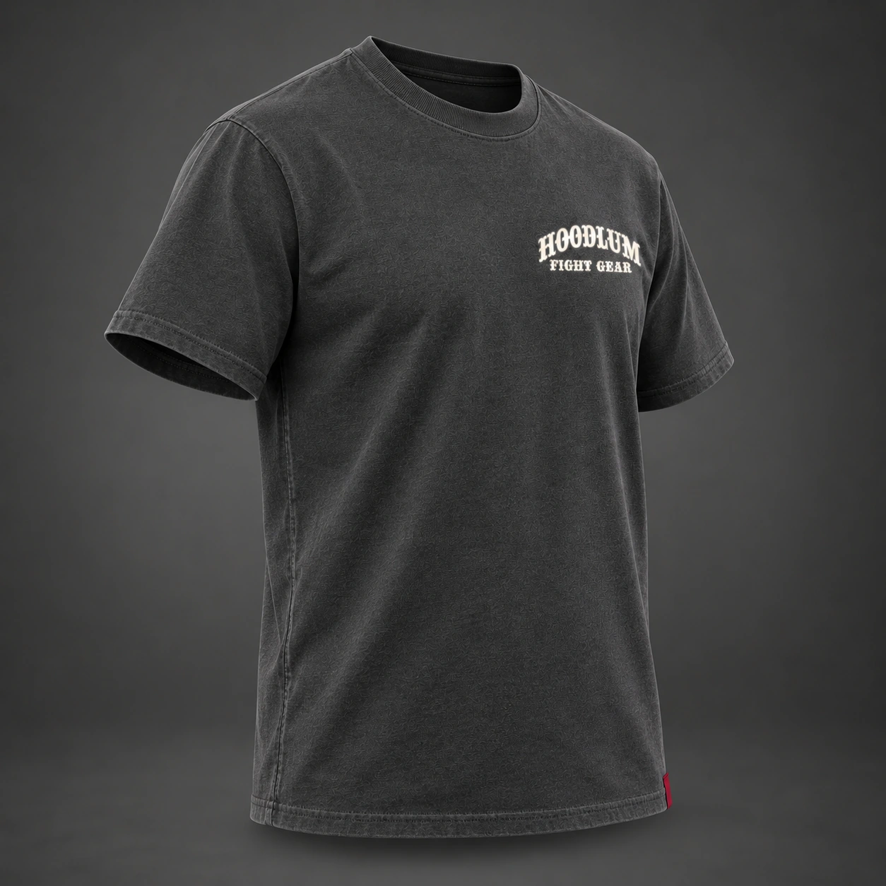 Silent Courage Tee — Three-quarter view (AI demo concept)
