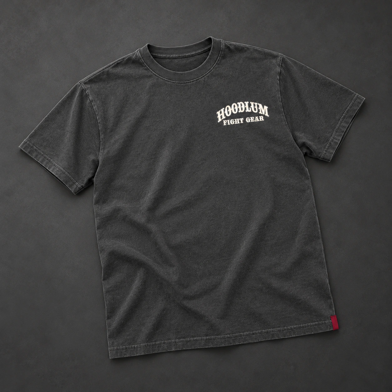 Silent Courage Tee — Flat-lay view (AI demo concept)