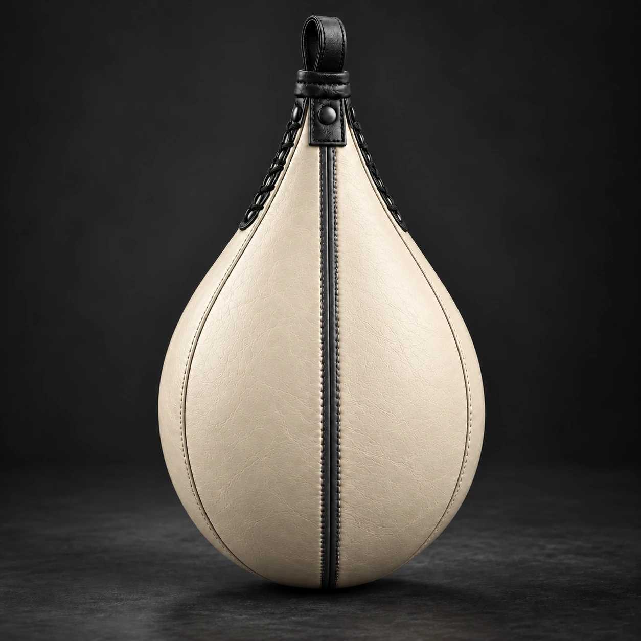Speed Bag — Bone / Graphite — Rear view (AI demo concept)