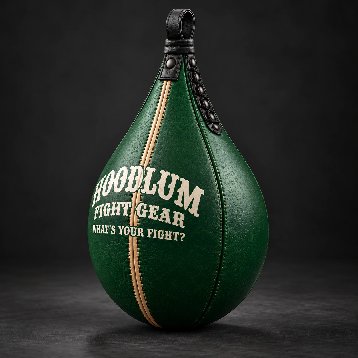 Speed Bag — Forest / Sand — Opposite-side view (AI demo concept)