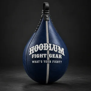 Speed Bag — Midnight / Ice — Three-quarter view (AI demo concept)