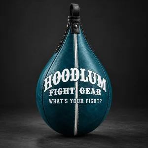 Speed Bag — Petrol / Chalk — Three-quarter view (AI demo concept)