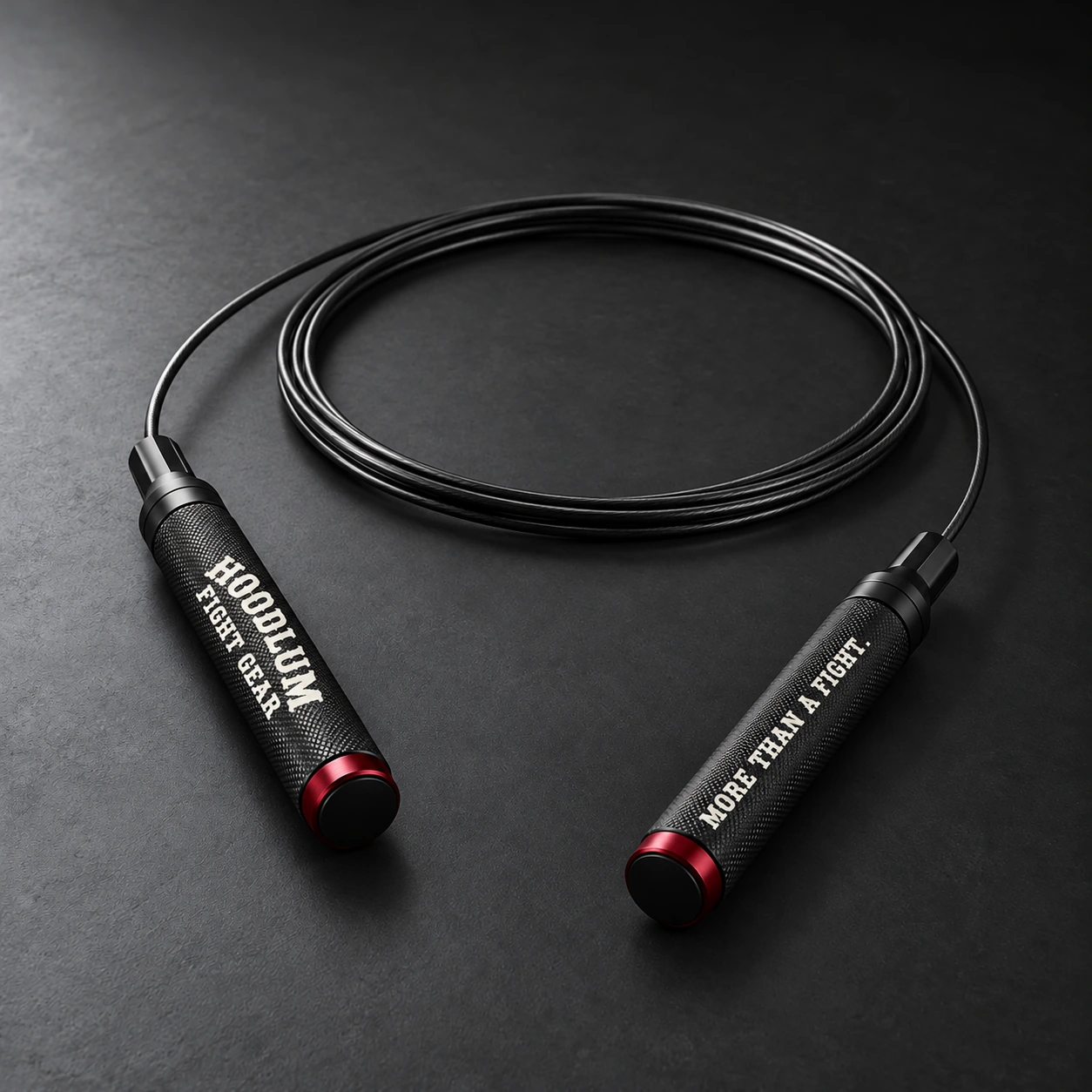 Speed Rope — Three-quarter view (AI demo concept)
