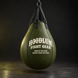 Teardrop Bag — Olive / Carbon — Three-quarter view (AI demo concept)