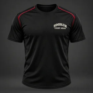 Three Disciplines Tee — Front view (AI demo concept)