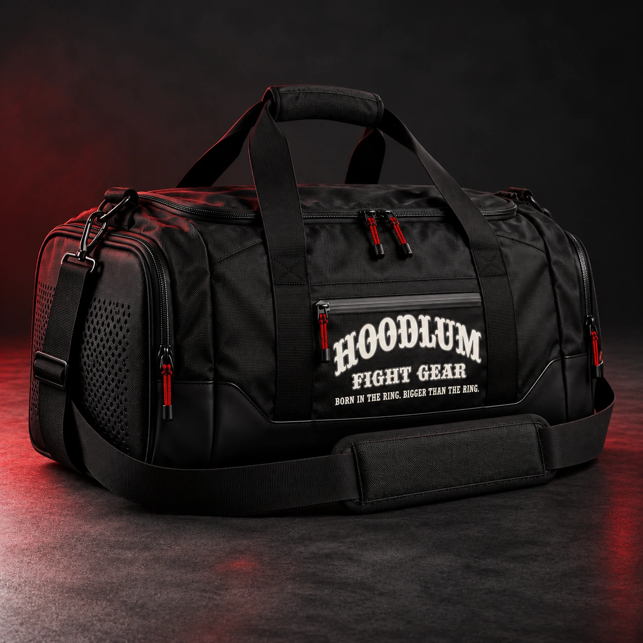 Training Duffel — Opposite-side view (AI demo concept)