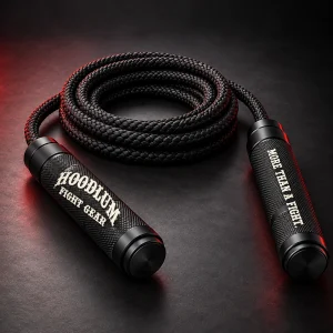 Weighted Rope — Three-quarter view (AI demo concept)